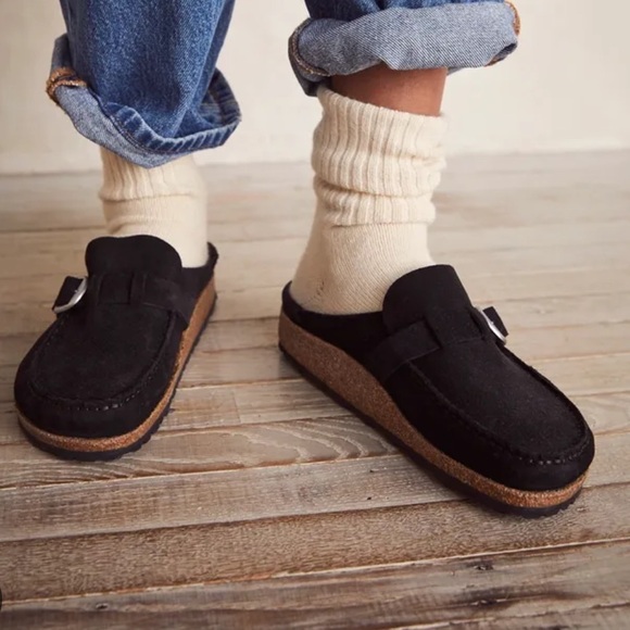 Birkenstock Shoes - Like NEW BIRKENSTOCK Buckley Suede Clogs!